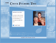 Tablet Screenshot of chuckfulmoretrio.com